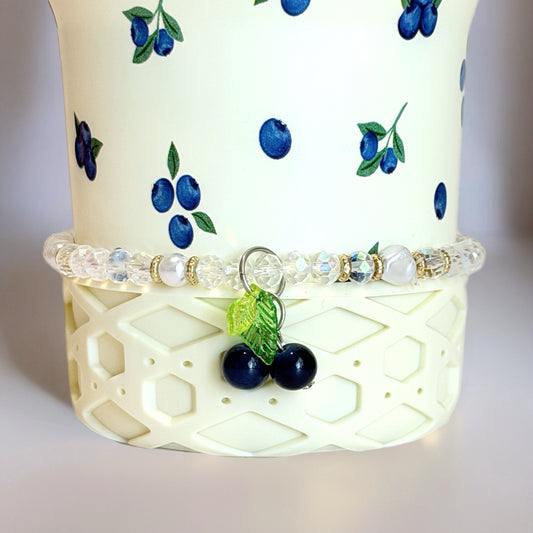 Freshly Pick’d Blueberries Tumbler Bracelet