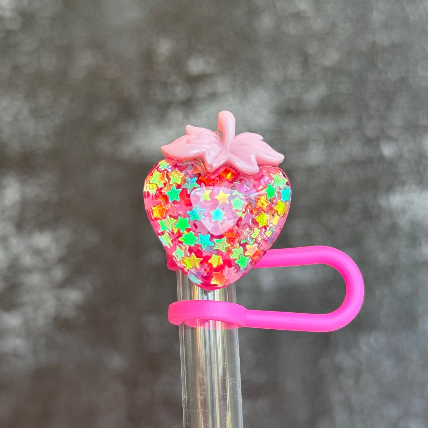 BLINGY TREATS Straw Topper