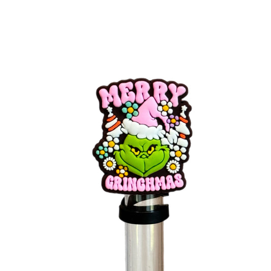 Christmas Mean One Straw Topper