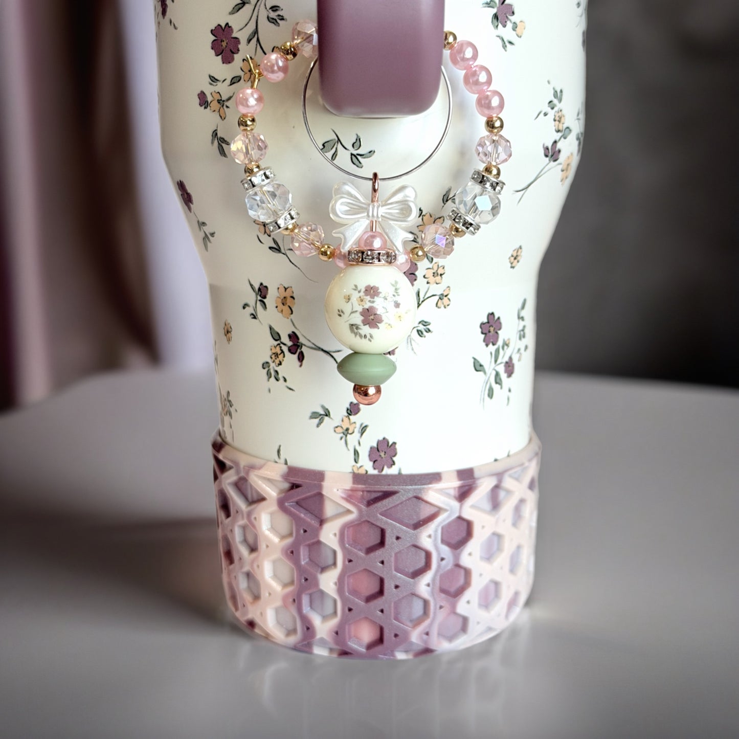 Flora Mini Bauble Charm - Tumbler Handle Charm