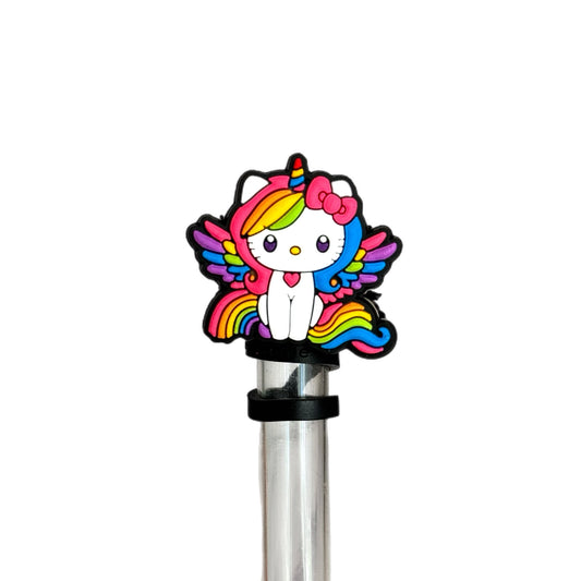 Unicorn Rainbow Straw Topper