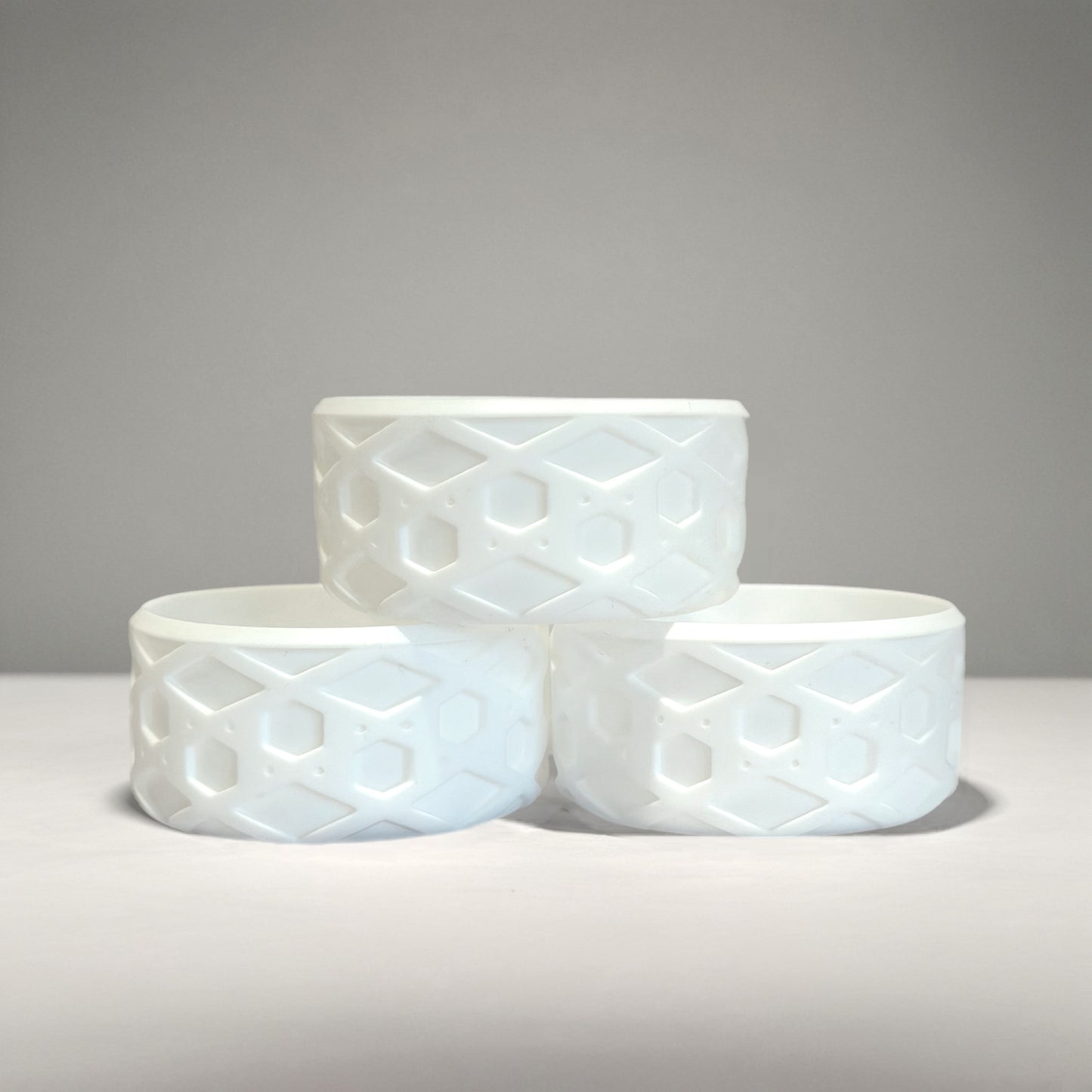 White 2.75" Shorty Waffle Boot