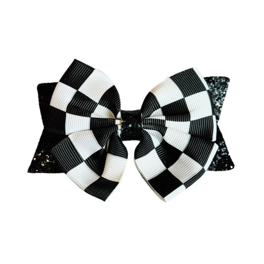 Checkers Tumbler Bow - Universal Fit