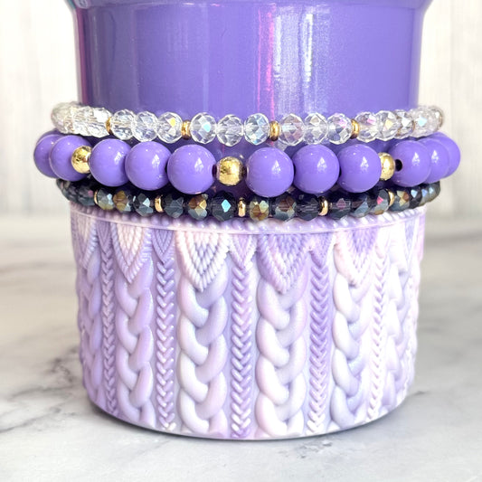 Dahlia Tumbler Bracelet Stack -fits 30-40oz