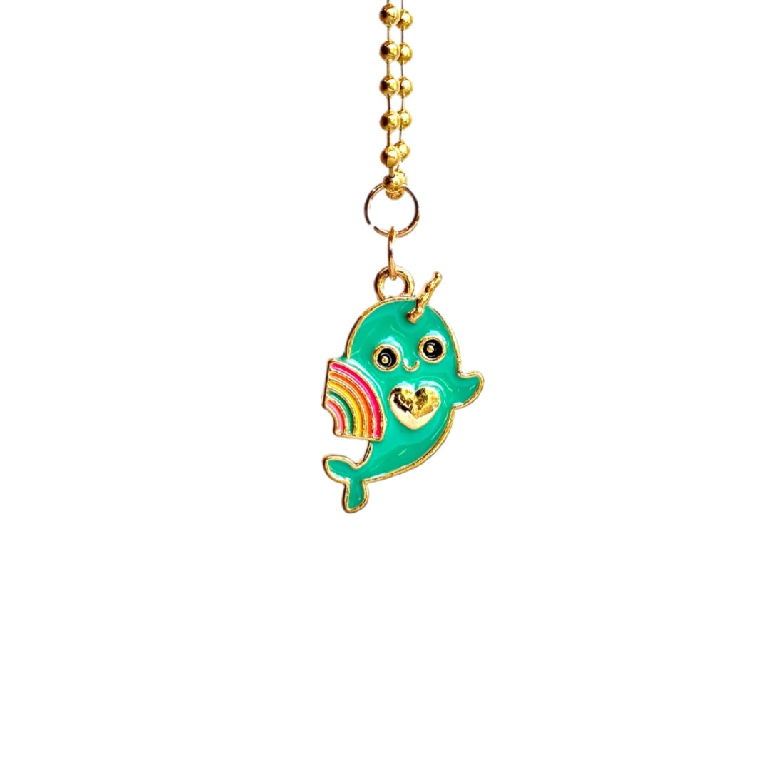 NARWHAL Charm - Tumbler Handle Charm