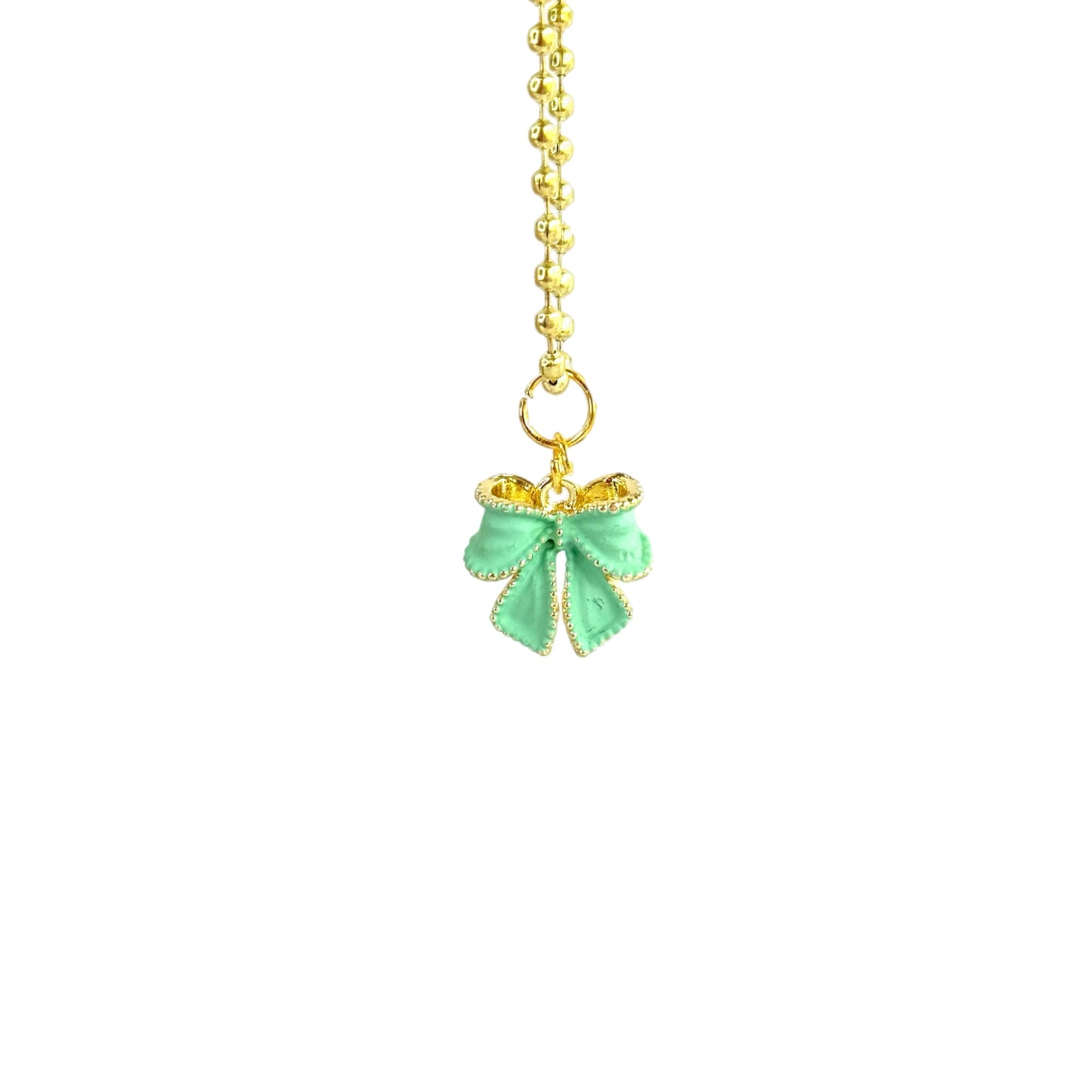 DAINTY BOW Charm - Tumbler Handle Charm