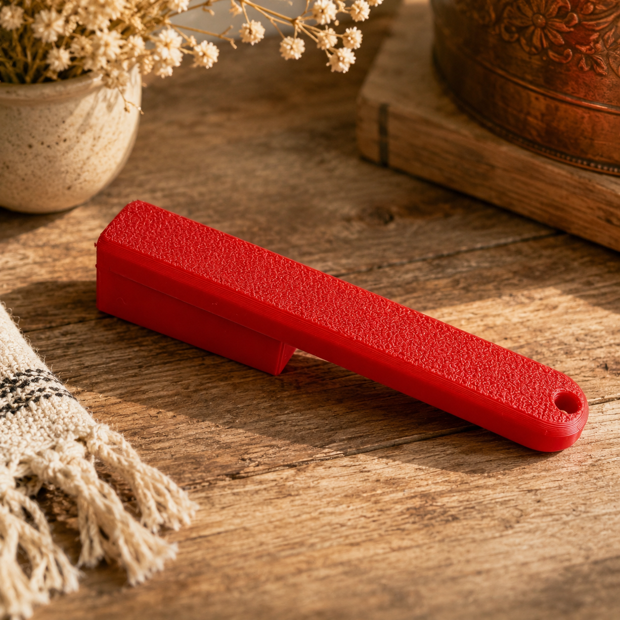Red HydroJug Opening Tool – Easy Grip Tumbler Lid Opener