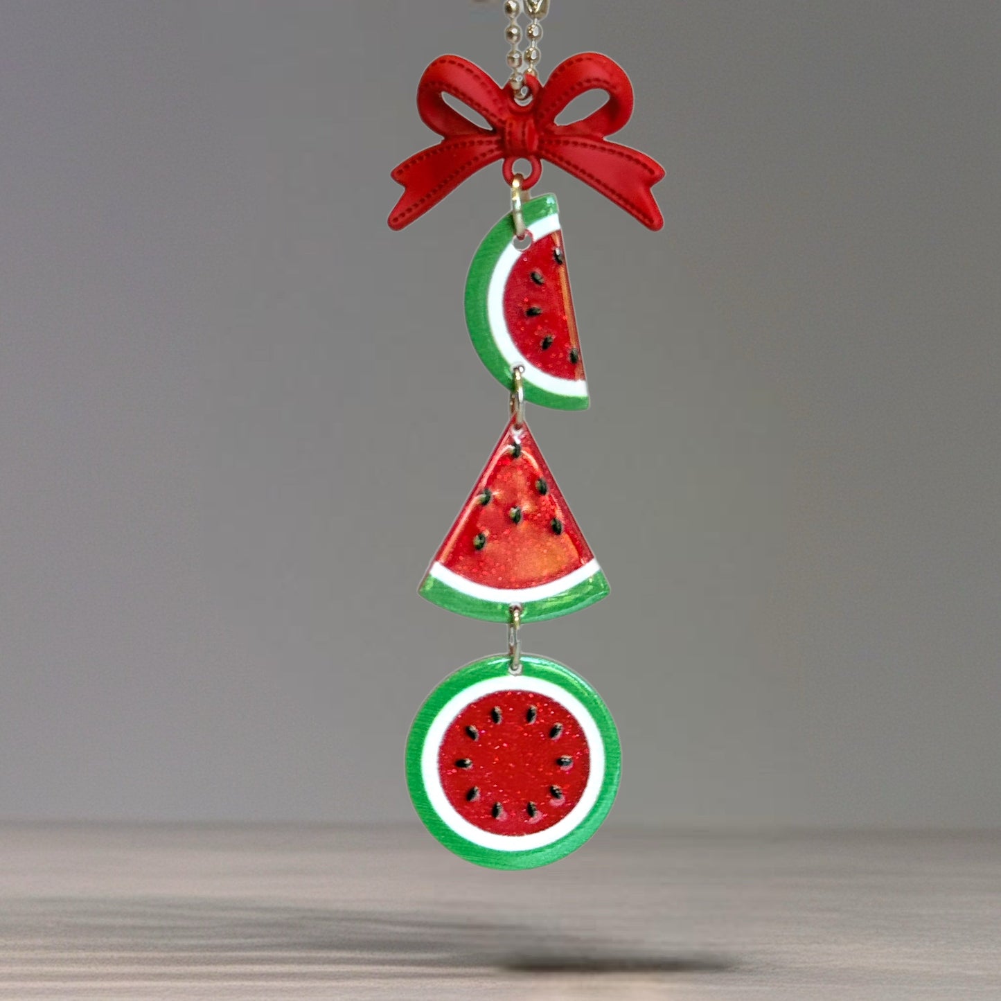 Coquette Watermelon Charm - Tumbler Handle Charm