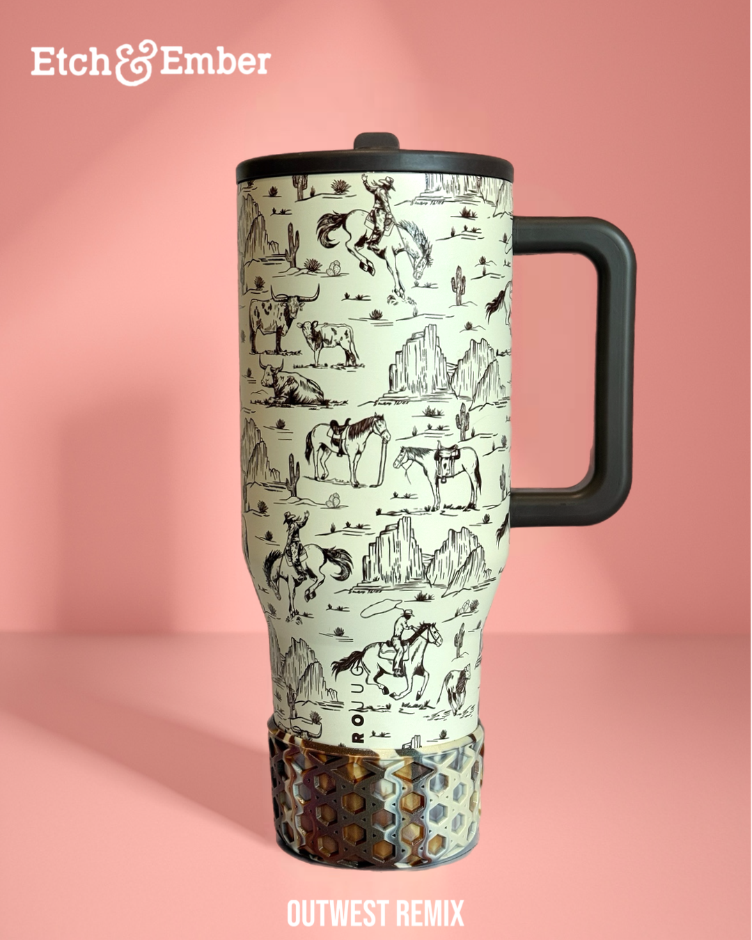 Outwest Remix WAFFLE Tumbler Boot -fits 20-40oz