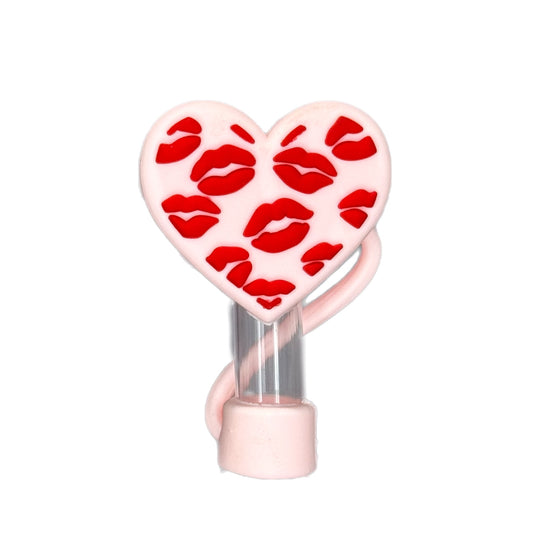 Kissy Lips 3D Straw Topper