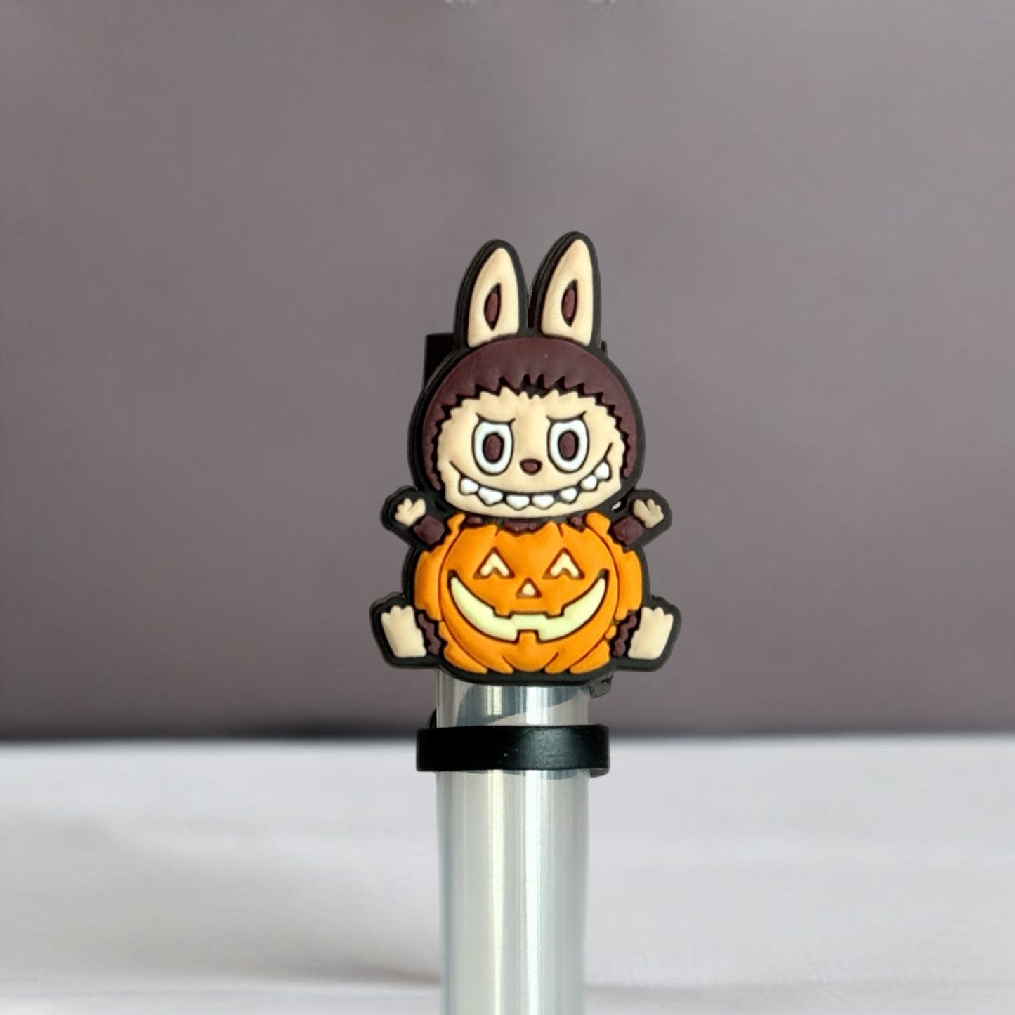 Monster Halloween Straw Topper