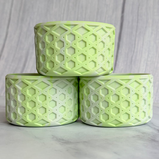 LIME OMBRE WAFFLE Tumbler Boot -fits 20-40oz