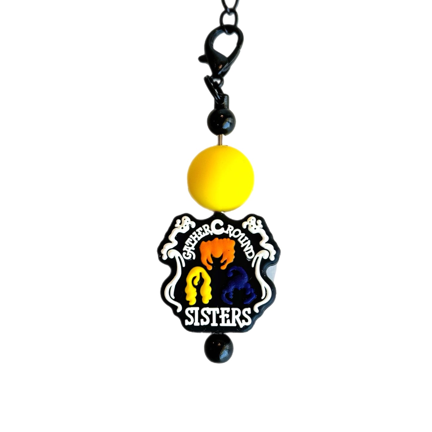 HALLOWEEN SISTERS Charm - Tumbler Handle Charm