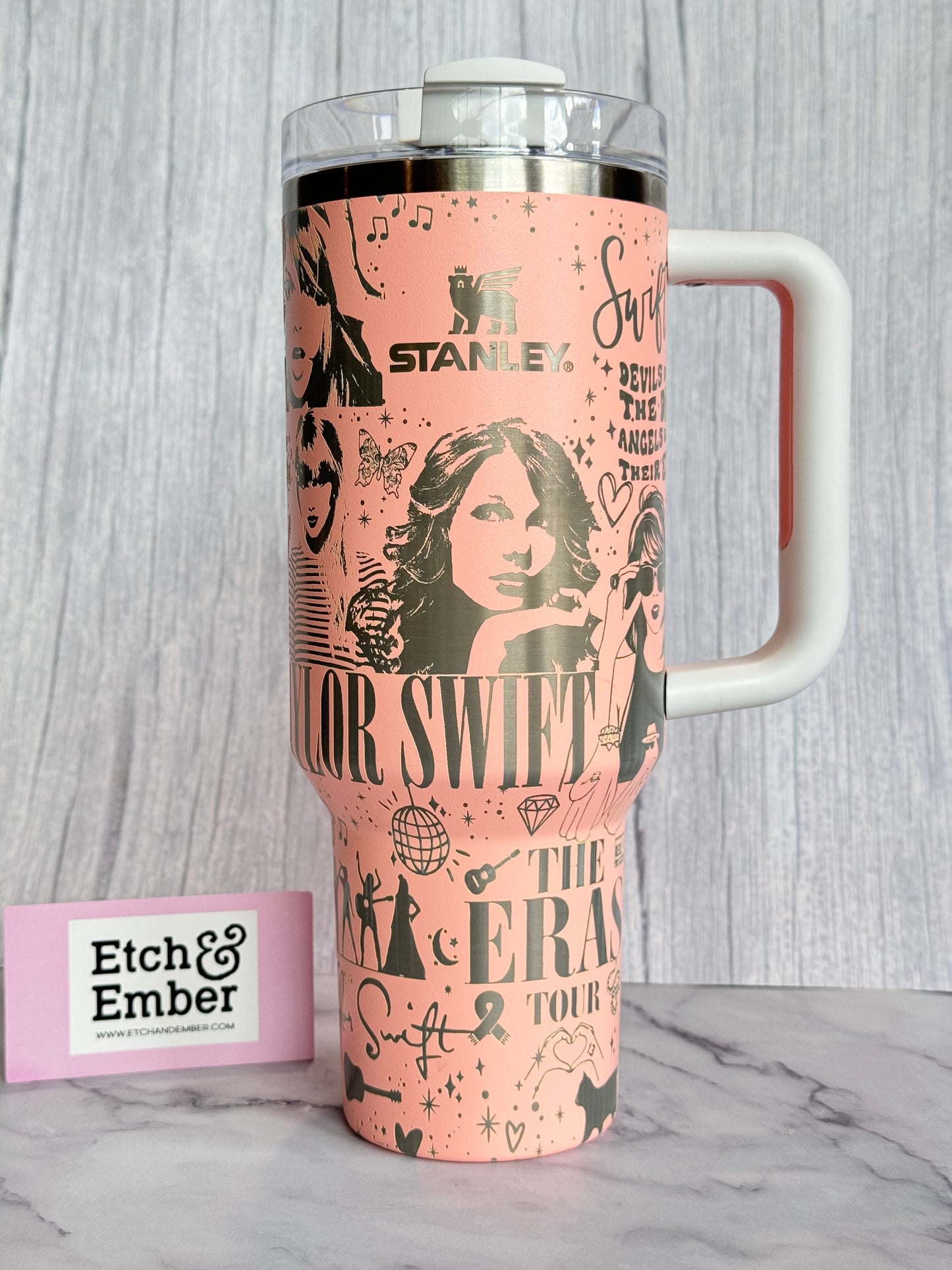 Swiftie Engraved Stanley 40oz- Ready to Ship