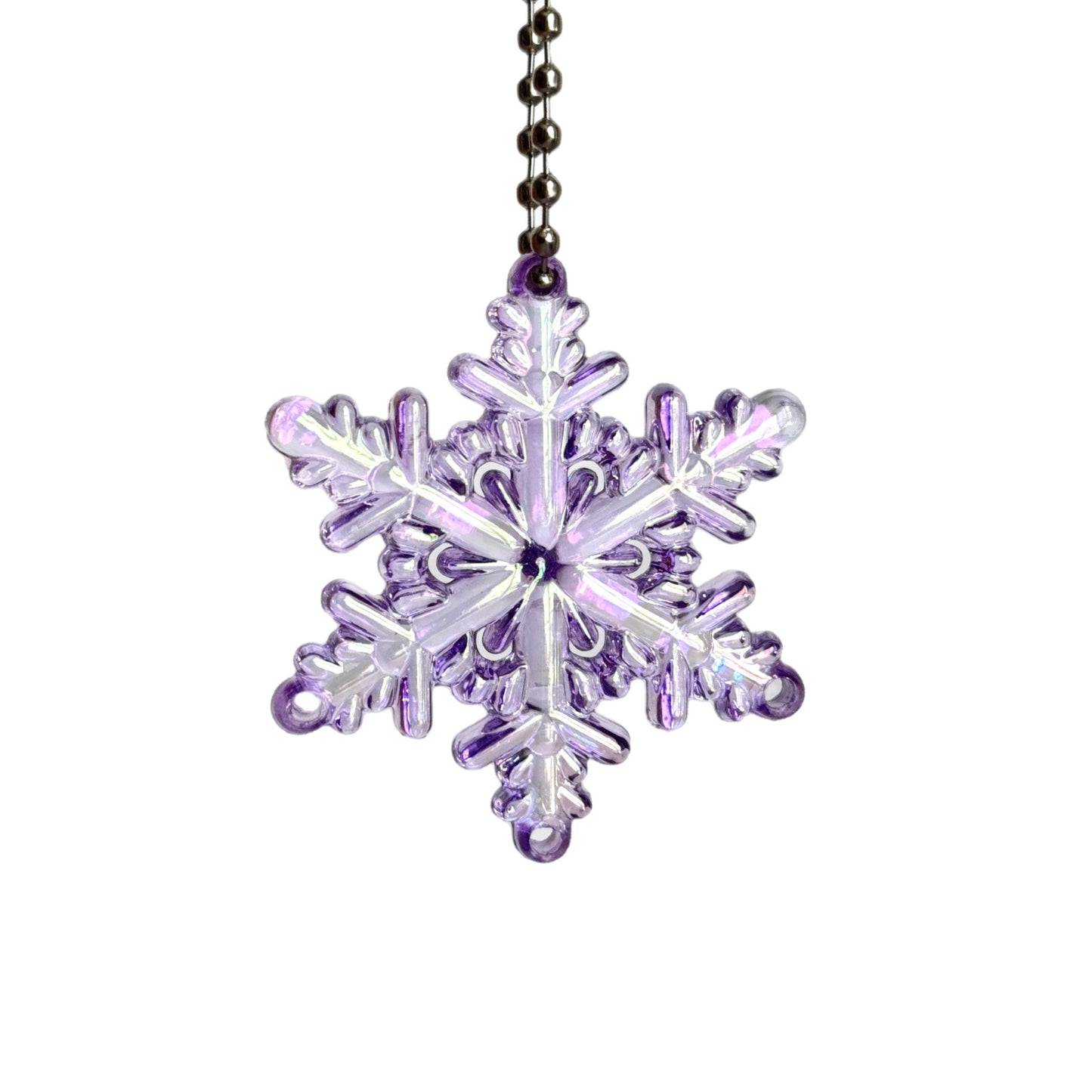 Translucent Snowflake Charms - Tumbler Handle Charm