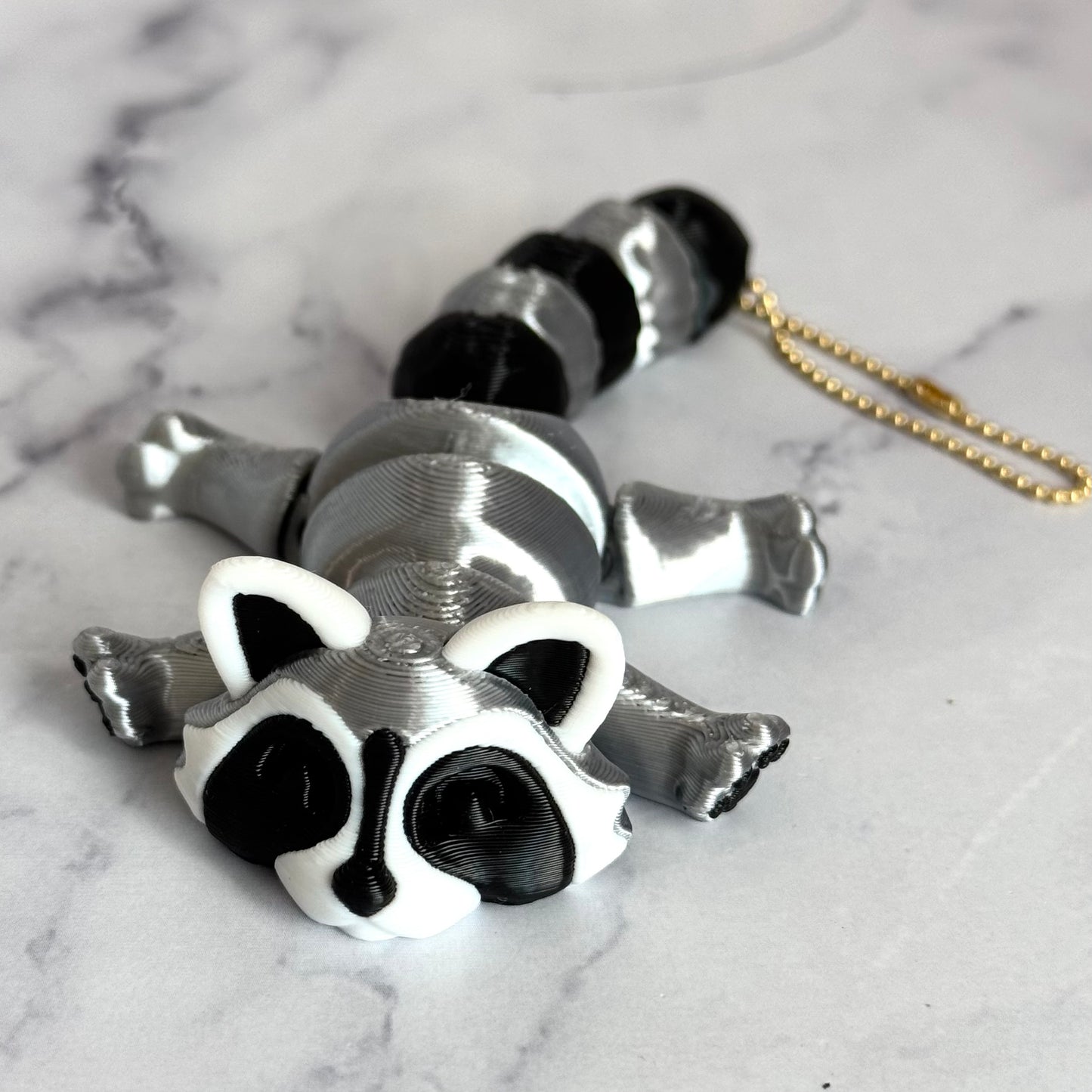 TRASH PANDA ‘Ricky’ Raccoon 3D Deluxe Charm - Tumbler Handle Charm