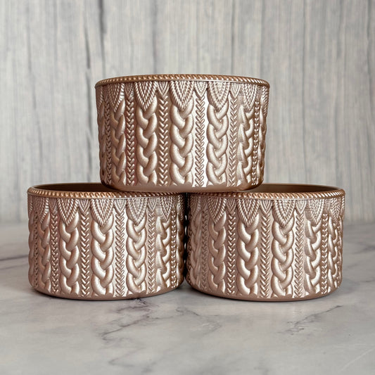 ROSE GOLD MACRAME Tumbler Boot -fits 20-40oz BY