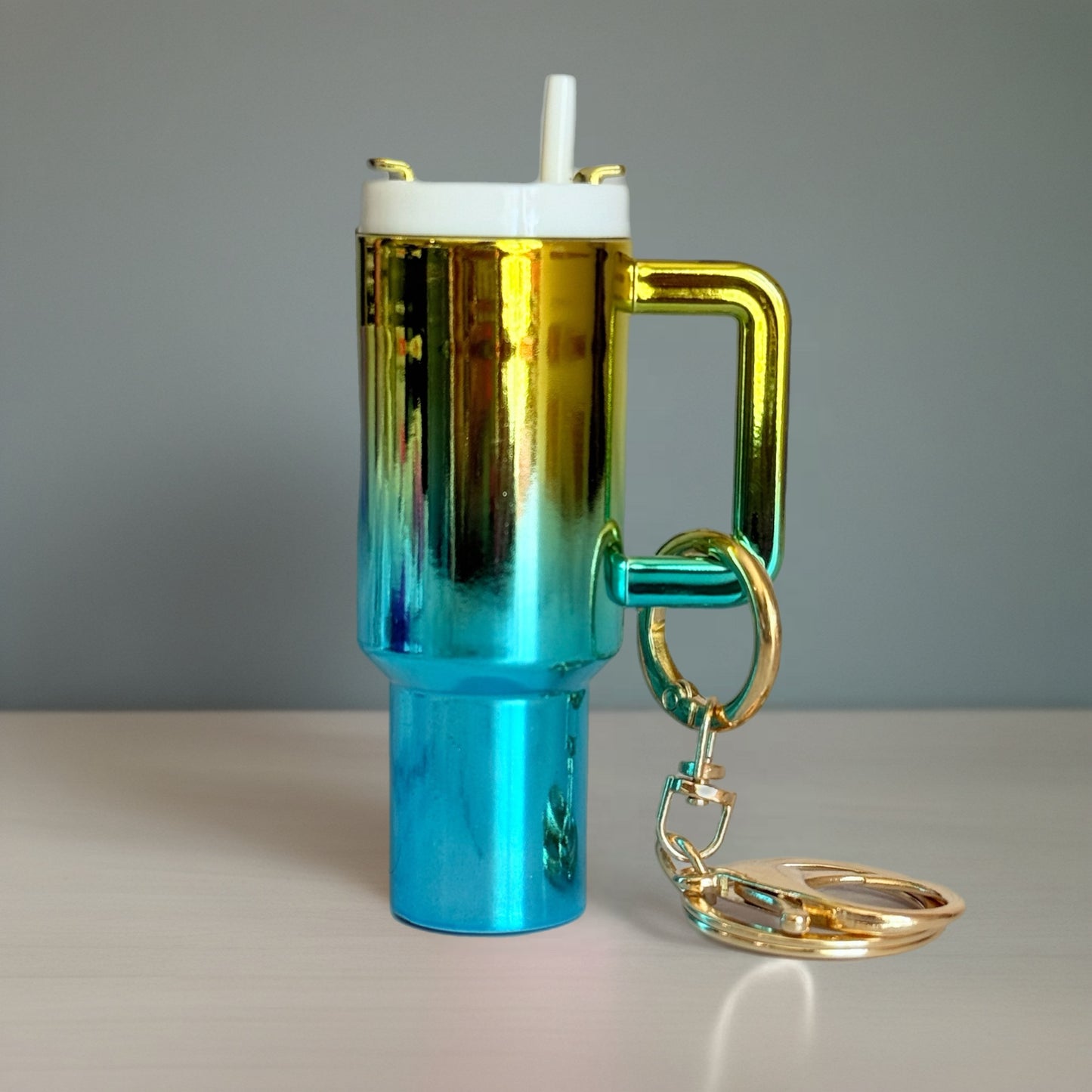 Mini Tumbler Keychain Charm