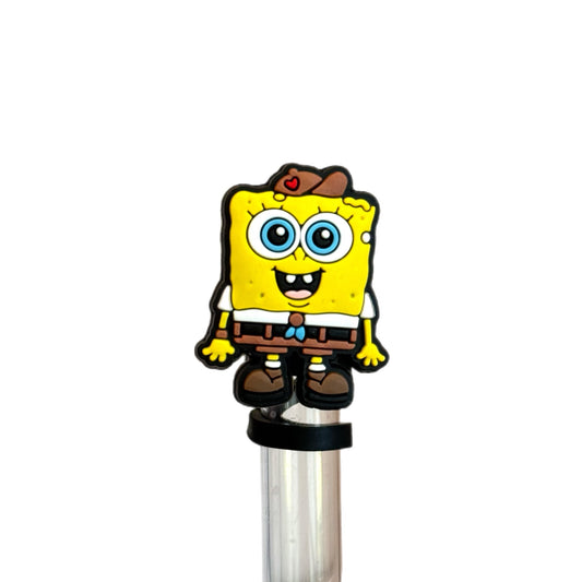 Sponge Dude Straw Topper