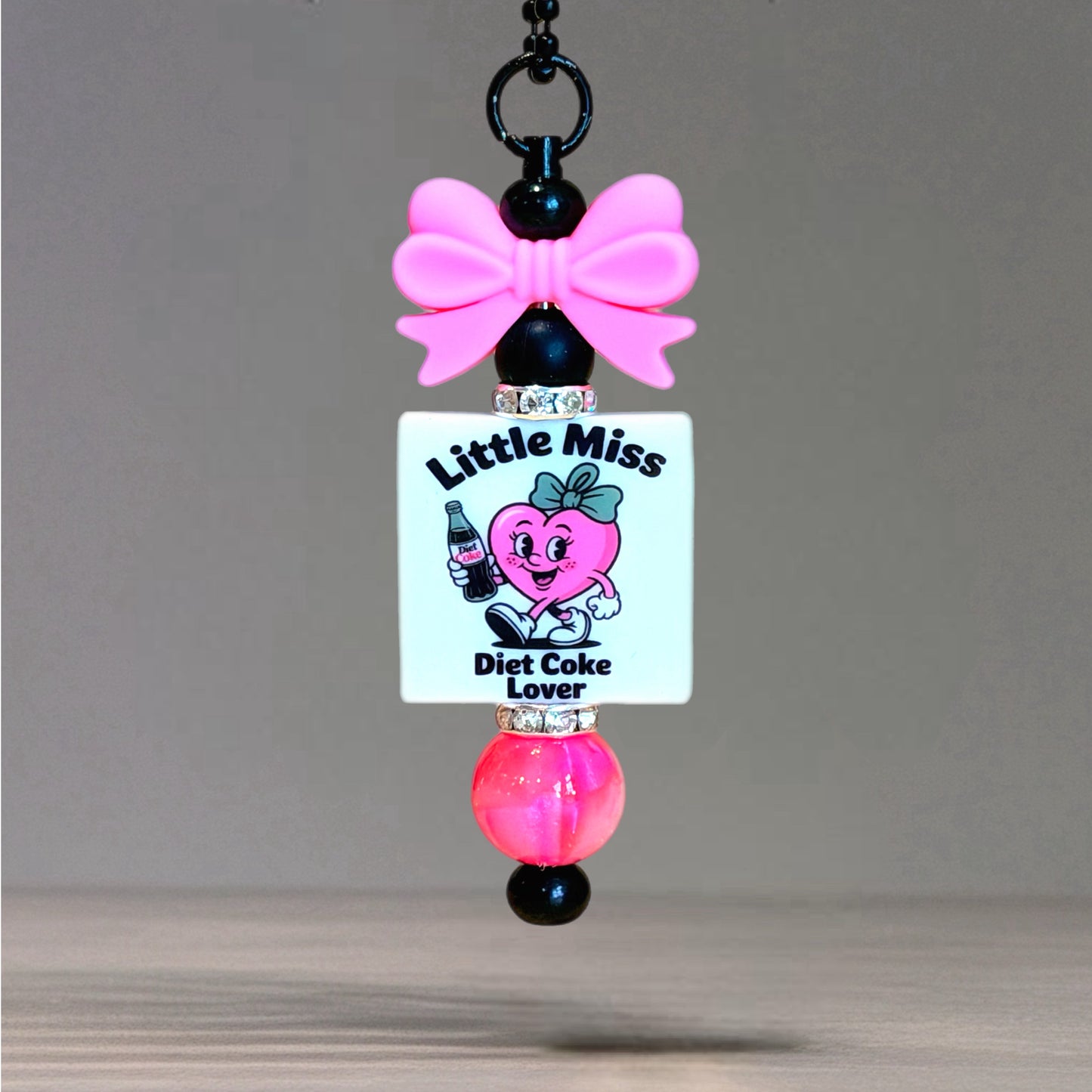 Lil’ Miss Diet Coke Bar Charm - Tumbler Handle Charm