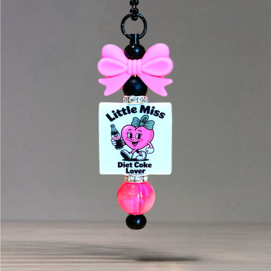 Lil’ Miss Diet Coke Bar Charm - Tumbler Handle Charm