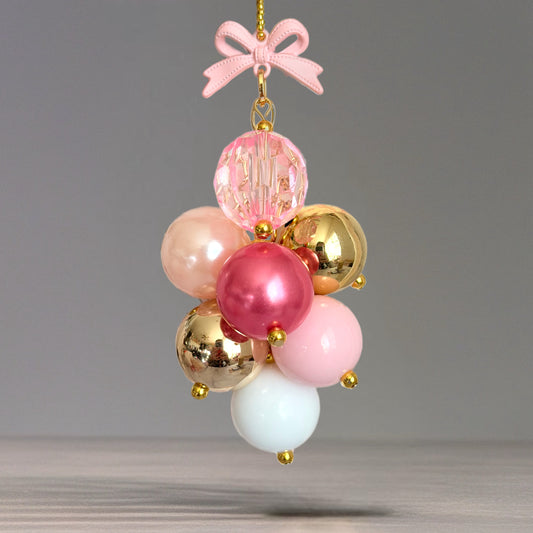 Pink Parade Mini Bauble Charm - Tumbler Handle Charm