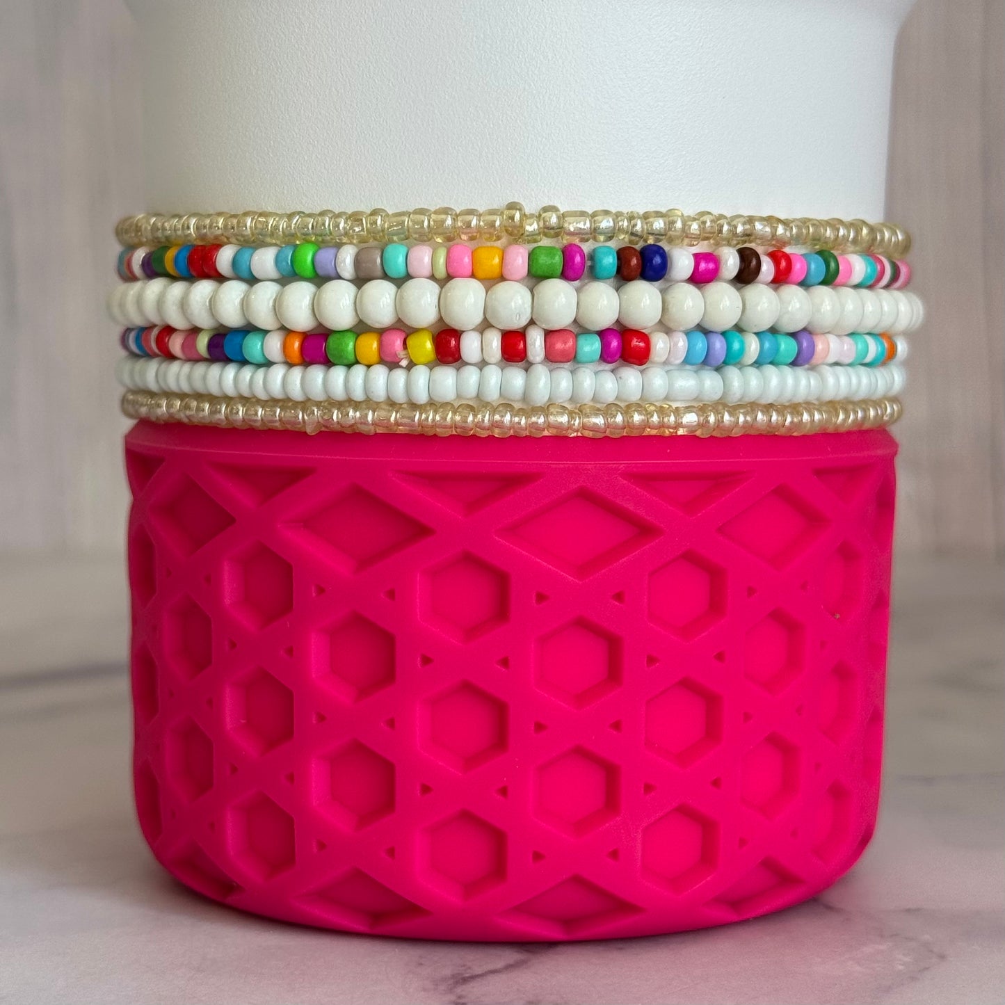 Confetti Tumbler Bracelet Stack -fits 30-40oz