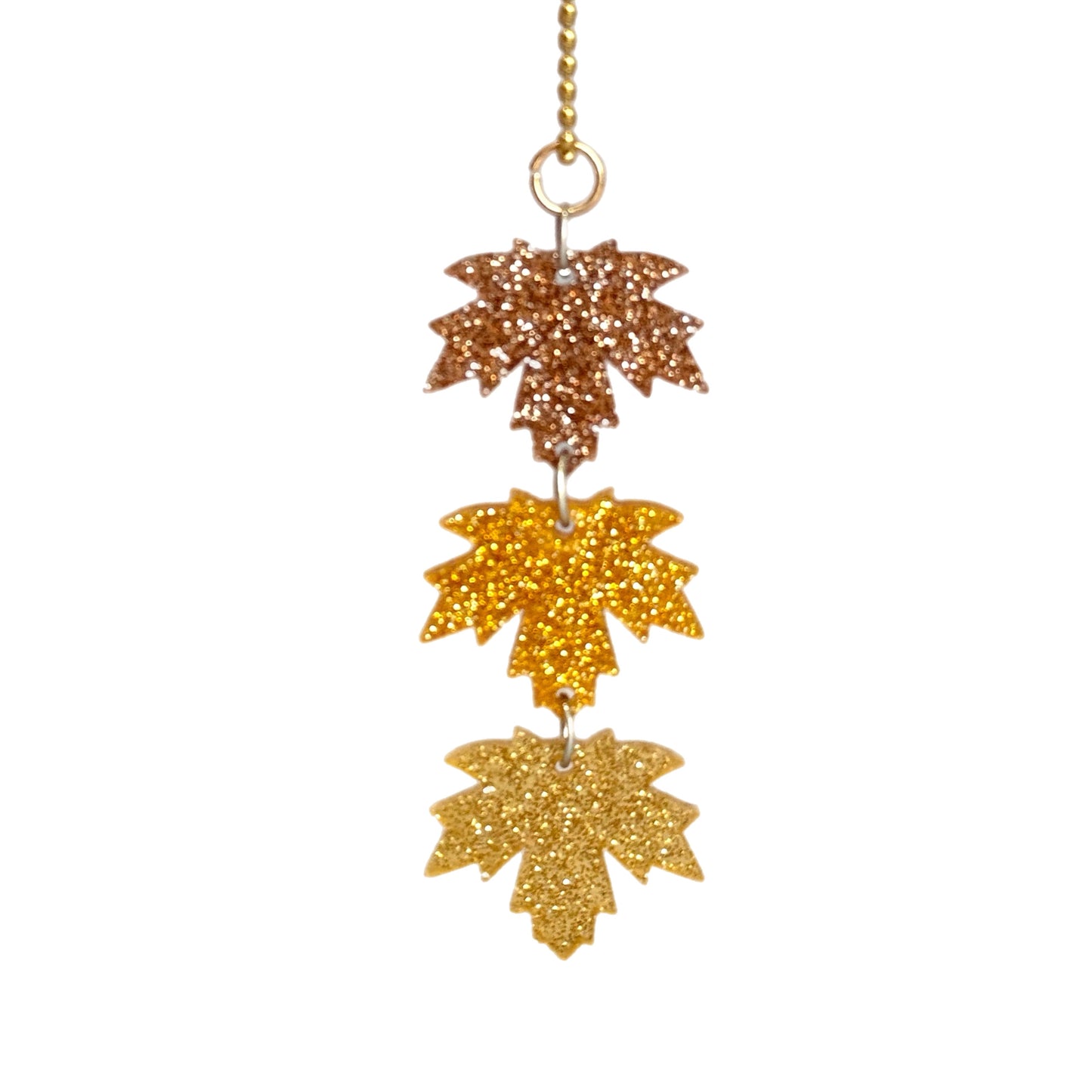 FALL LEAVES Charm - Tumbler Handle Charm