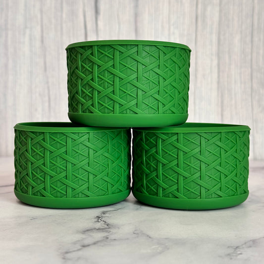 GREEN RATTAN Tumbler Boot -fits 20-40oz BY