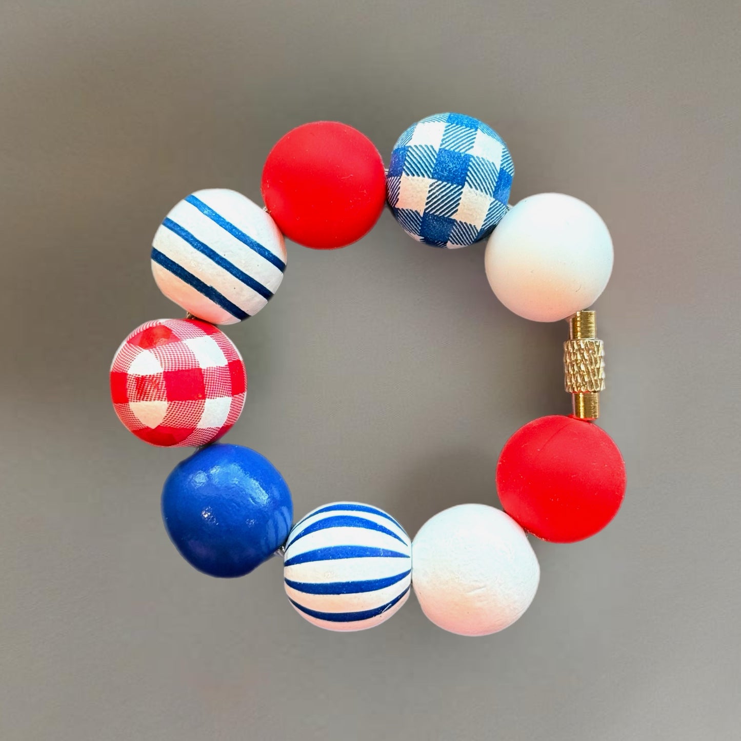 Old Glory Handle Bracelet - Tumbler Handle Charm