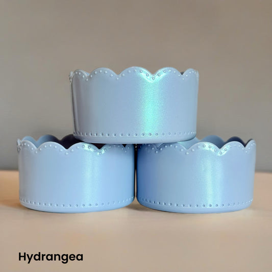 Hydrangea HJ Scalloped Tumbler Boot -fits 20-40oz