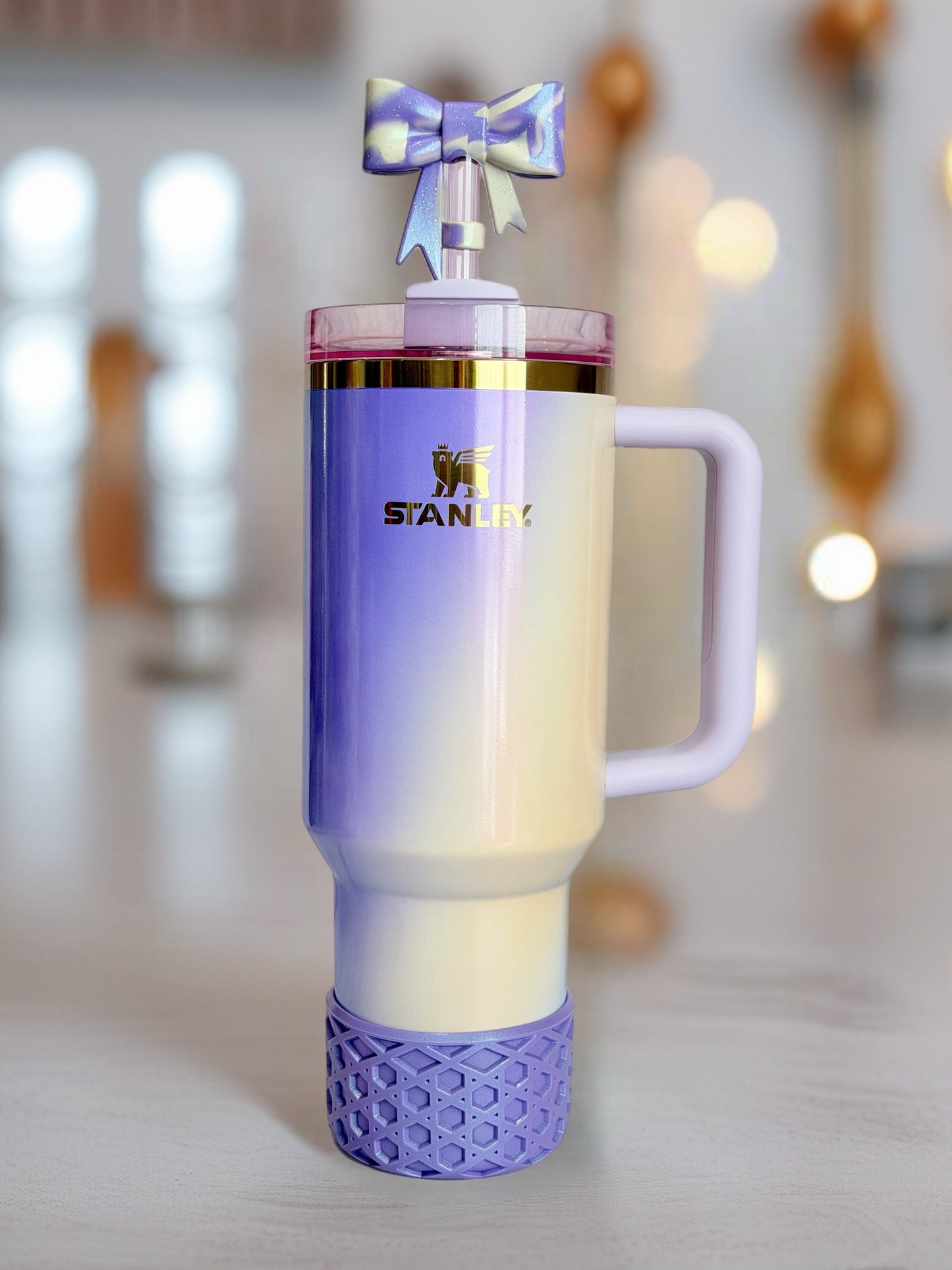 Glinda for Good Purple WAFFLE Tumbler Boot