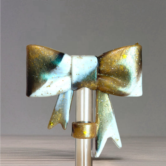 Starlight 3D Bow Straw Topper