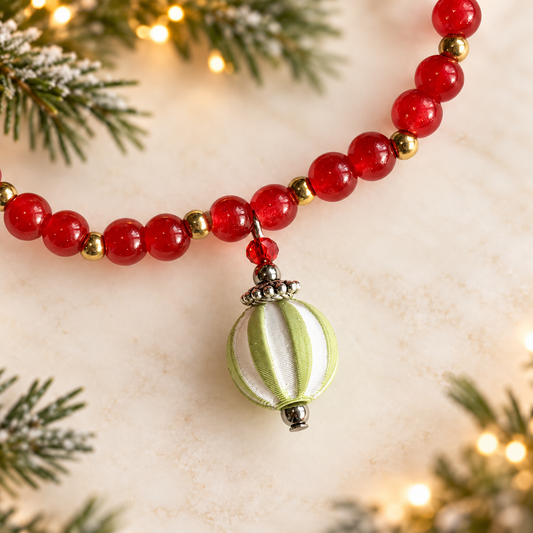 Deck The Halls Tumbler Bracelet