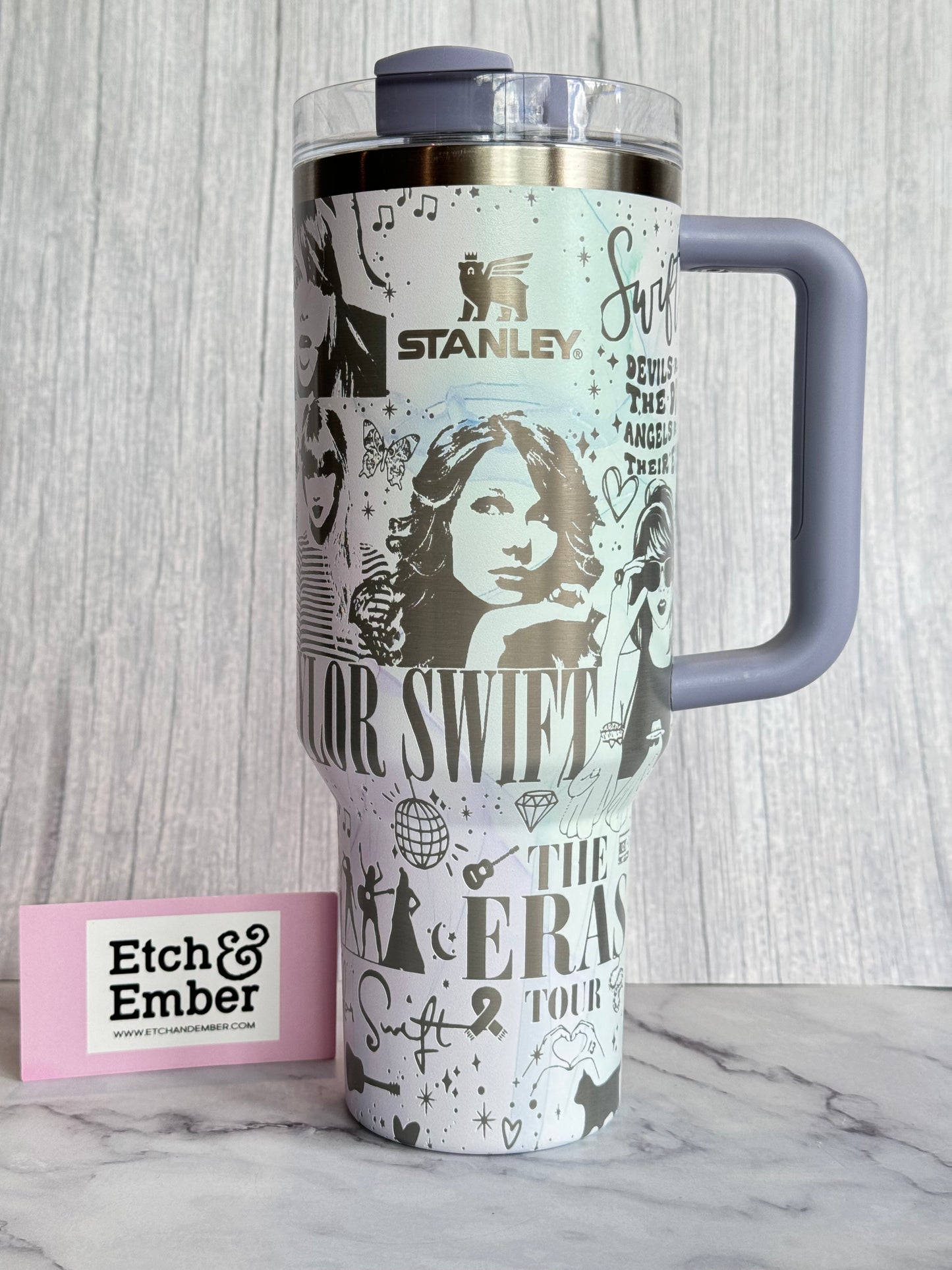 Swiftie Engraved Stanley 40oz- Ready to Ship