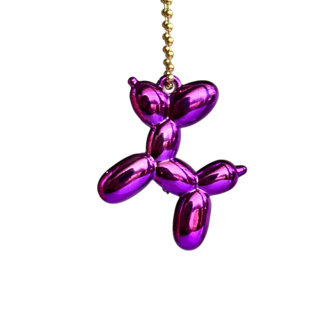 Balloon Dog Charm - Tumbler Handle Charm