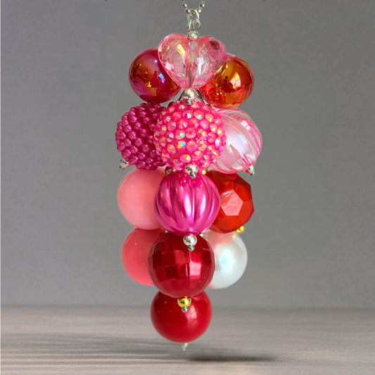 Pink Pop Bauble Charm - Tumbler Handle Charm- updated