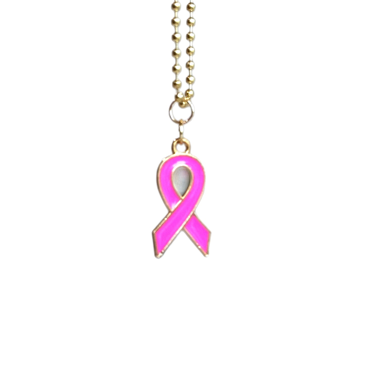 Breast Cancer Awareness Charm - Tumbler Handle Charm