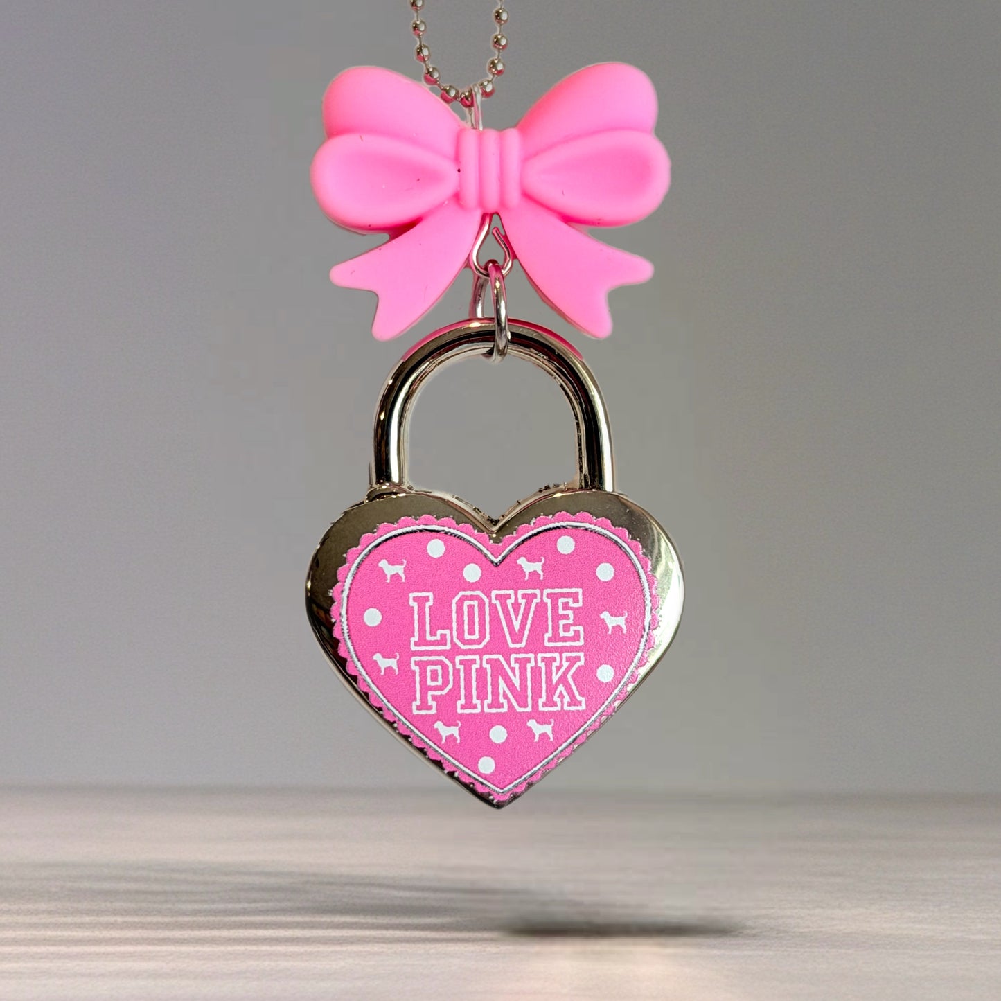 Love PINK Charm - Tumbler Handle Charm