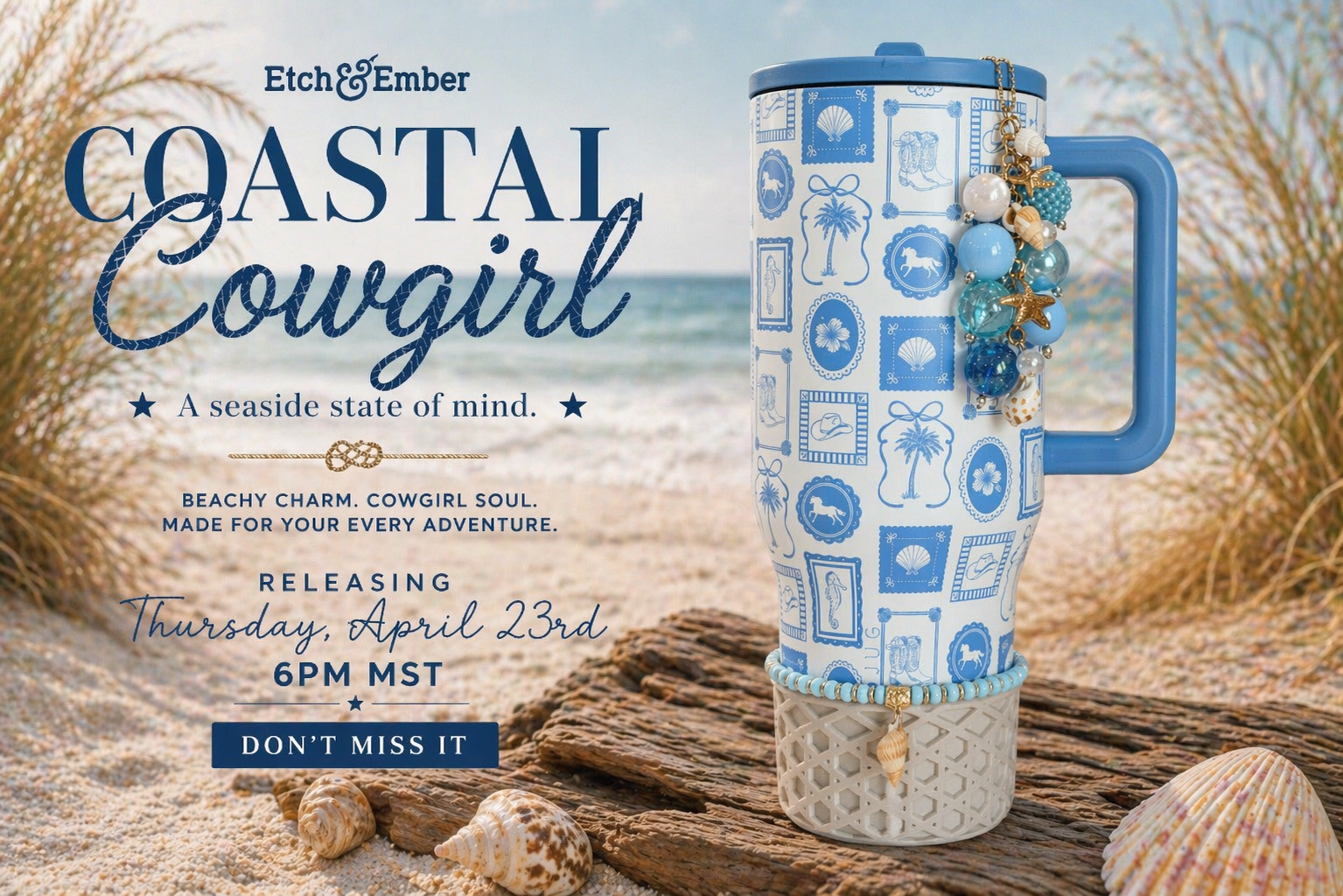 Stanley Starlight Tumbler Accessories | Etch & Ember Boots