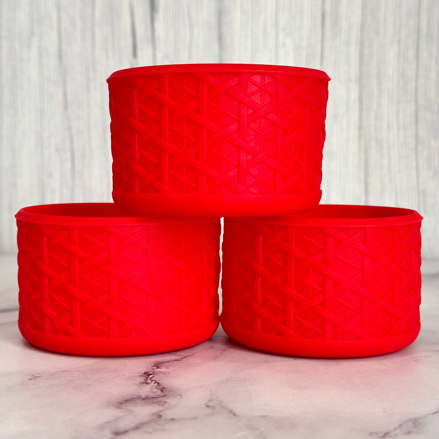 RED RATTAN Tumbler Boot -fits 20-40oz BY