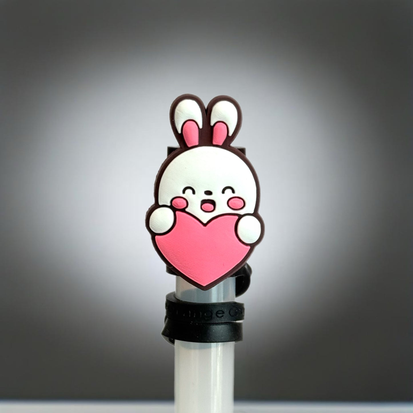 Bunny Love Straw Topper