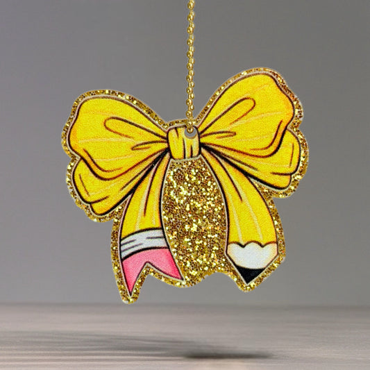 Coquette Pencil Charm - Tumbler Handle Charm