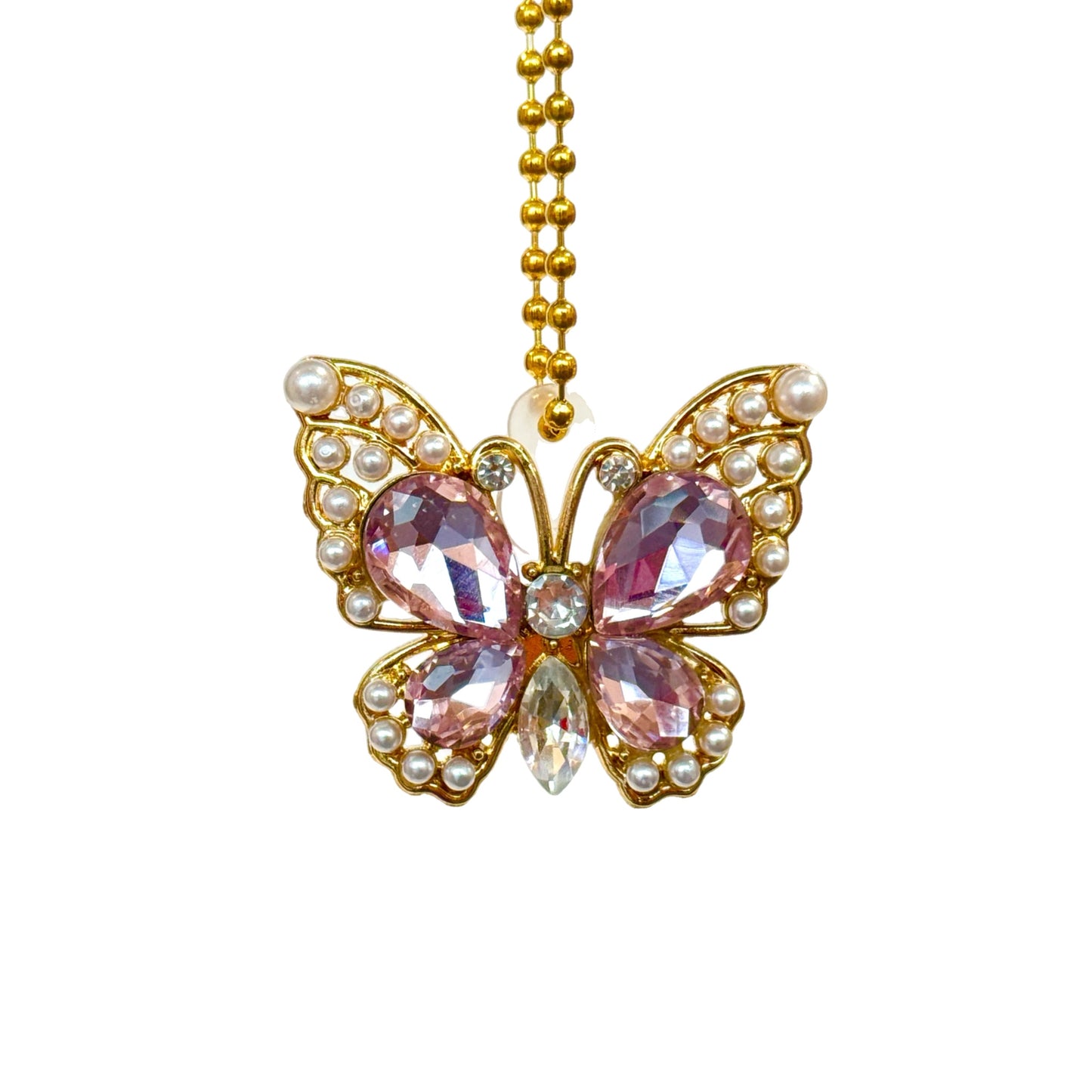 Bejeweled Butterfly Charm - Tumbler Handle Charm