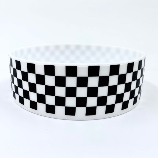 BLACK & WHITE CHECKERS 50oz Bertha Boot for Simple Modern Tumblers