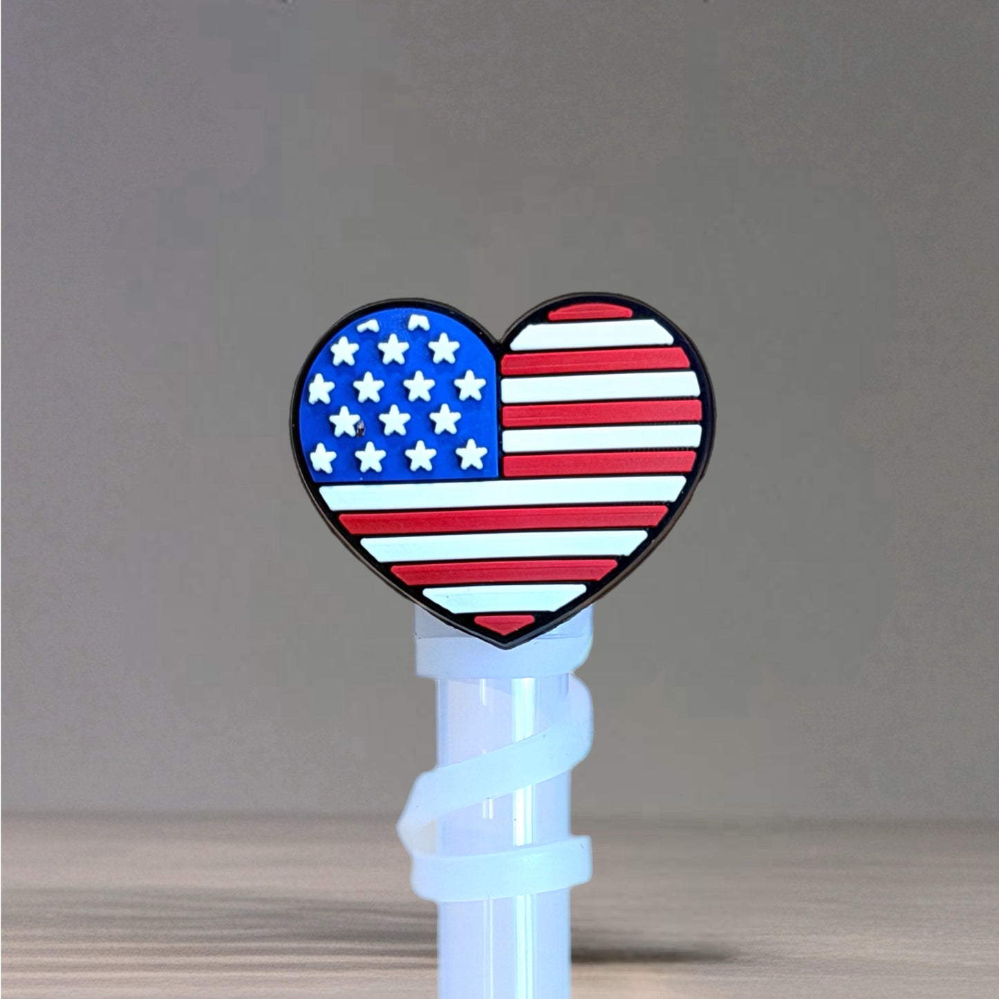 America Love Straw Topper