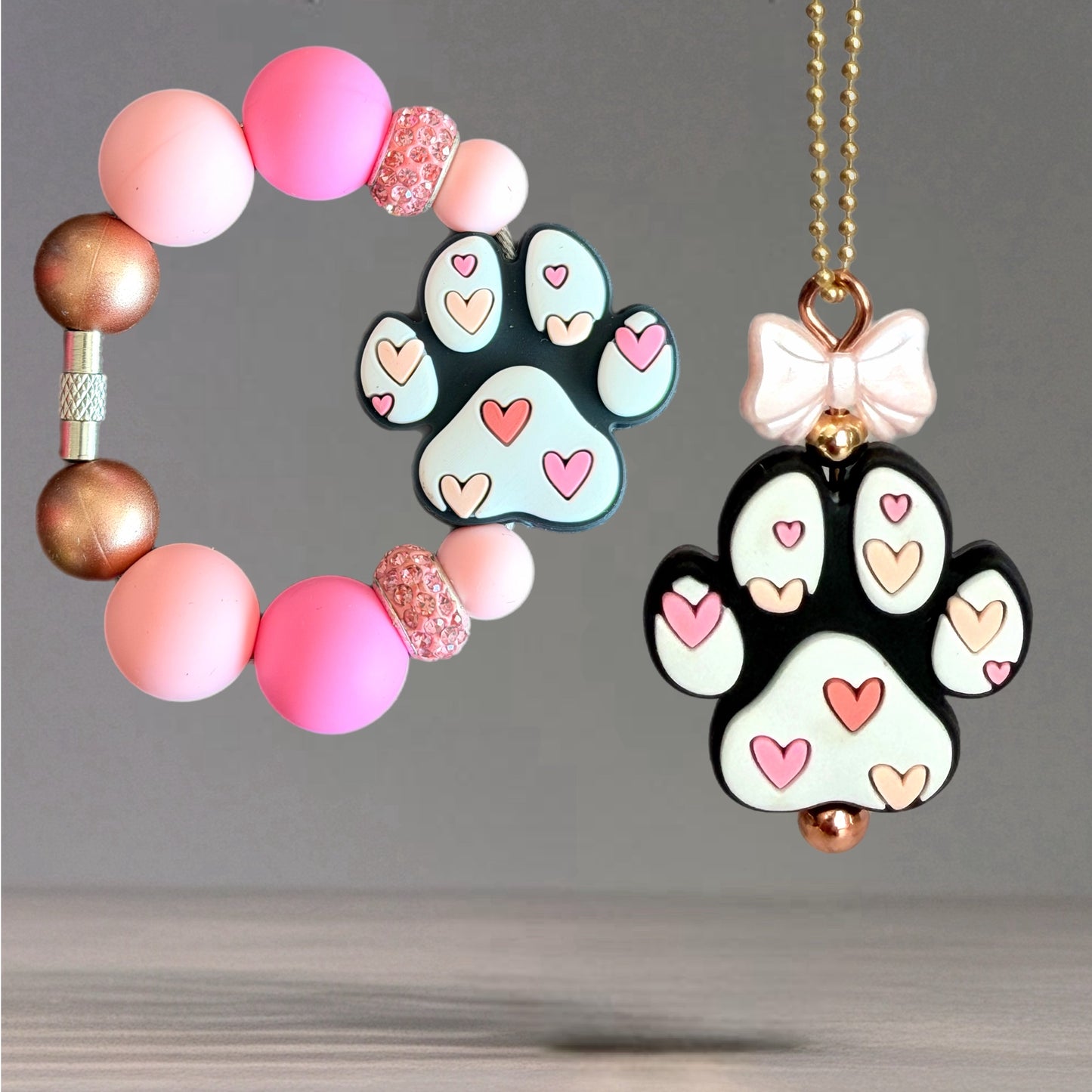 Paw Love Charm - Tumbler Handle Charm