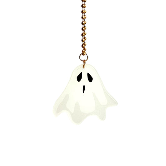 GLOWY GHOST Charm - Tumbler Handle Charm