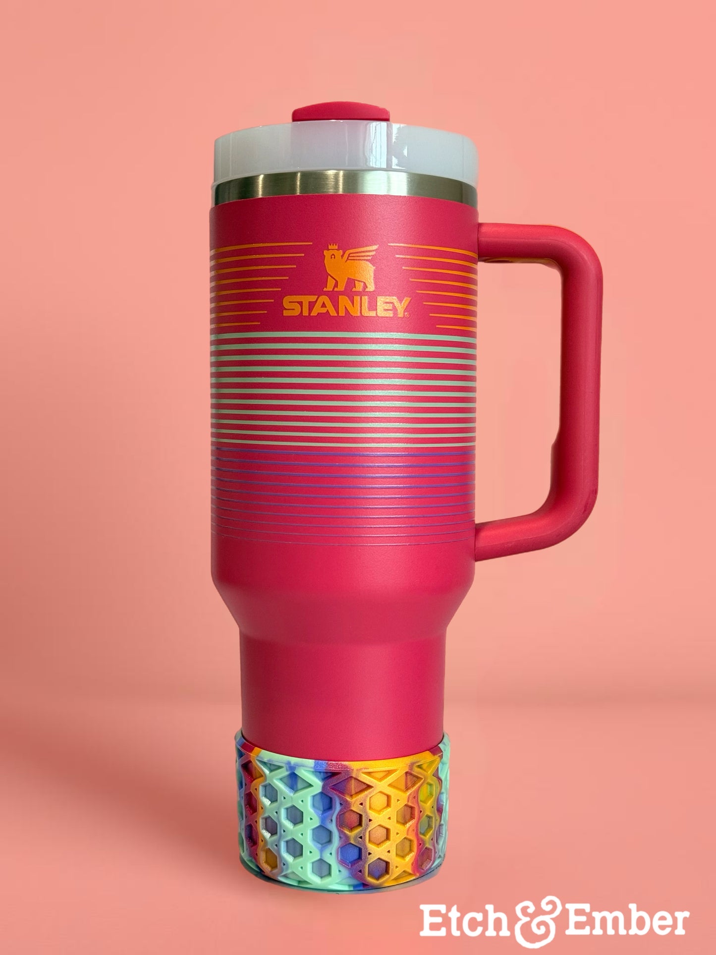 Color Wave Remix WAFFLE Tumbler Boot -fits 20-40oz