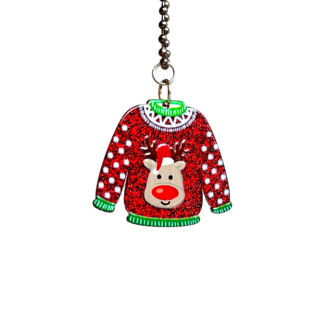 Ugly Sweater Charm - Tumbler Handle Charm